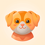 Ilustración de un perro
